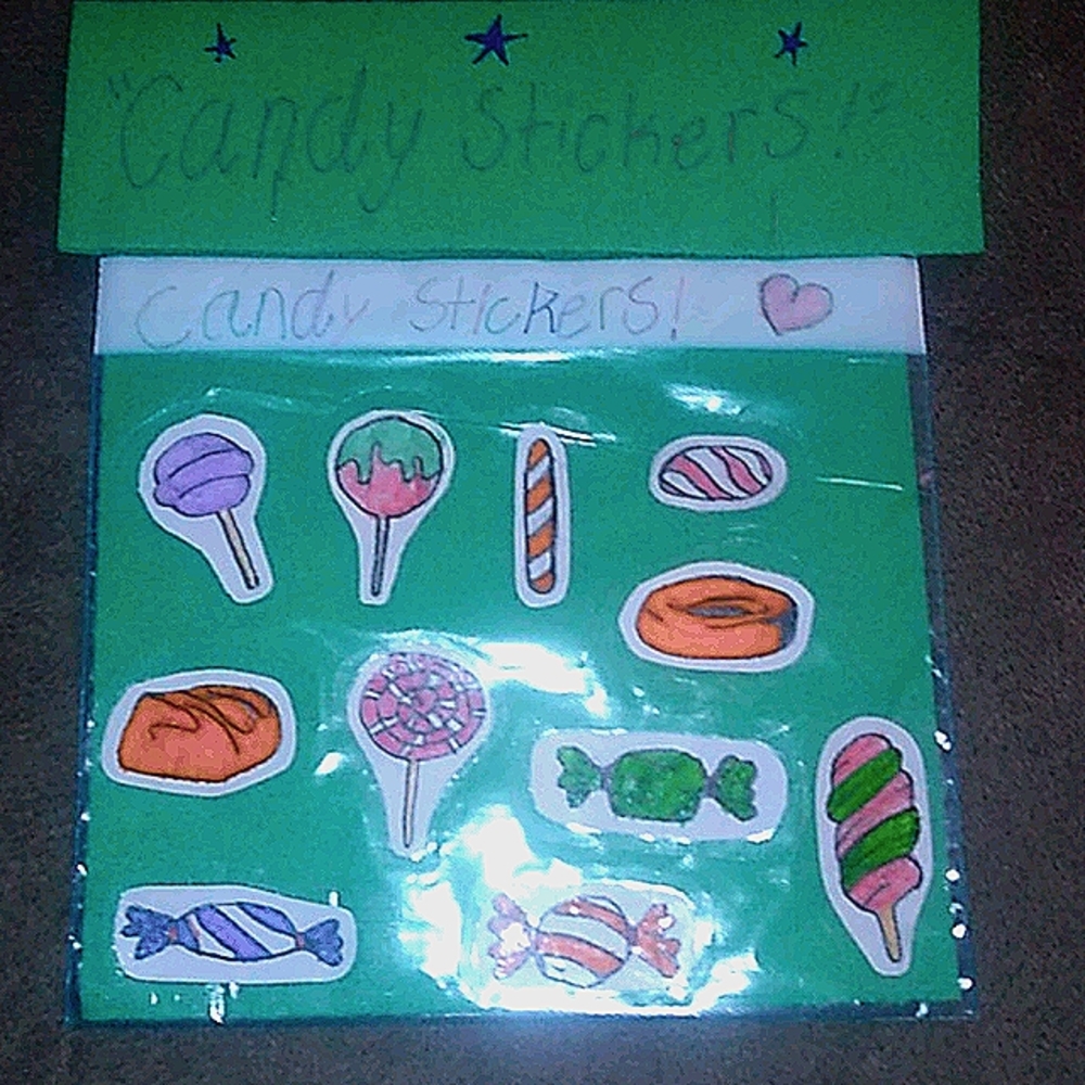 Candy Stickers